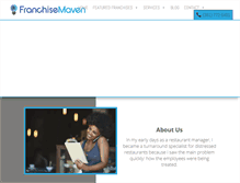 Tablet Screenshot of franchisemaven.com